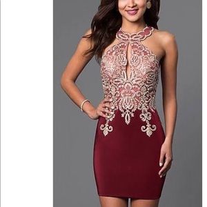 Dave and Johnny bodycon homecoming party dress